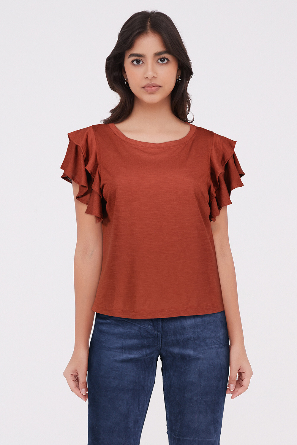 Remera Espinka Bordeaux