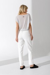 Pantalon Rosa Blanco