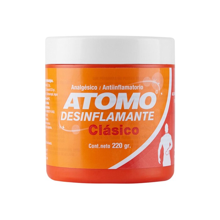 ATOMO DESINFLAMANTE CLASICO POMO X 220 G única
