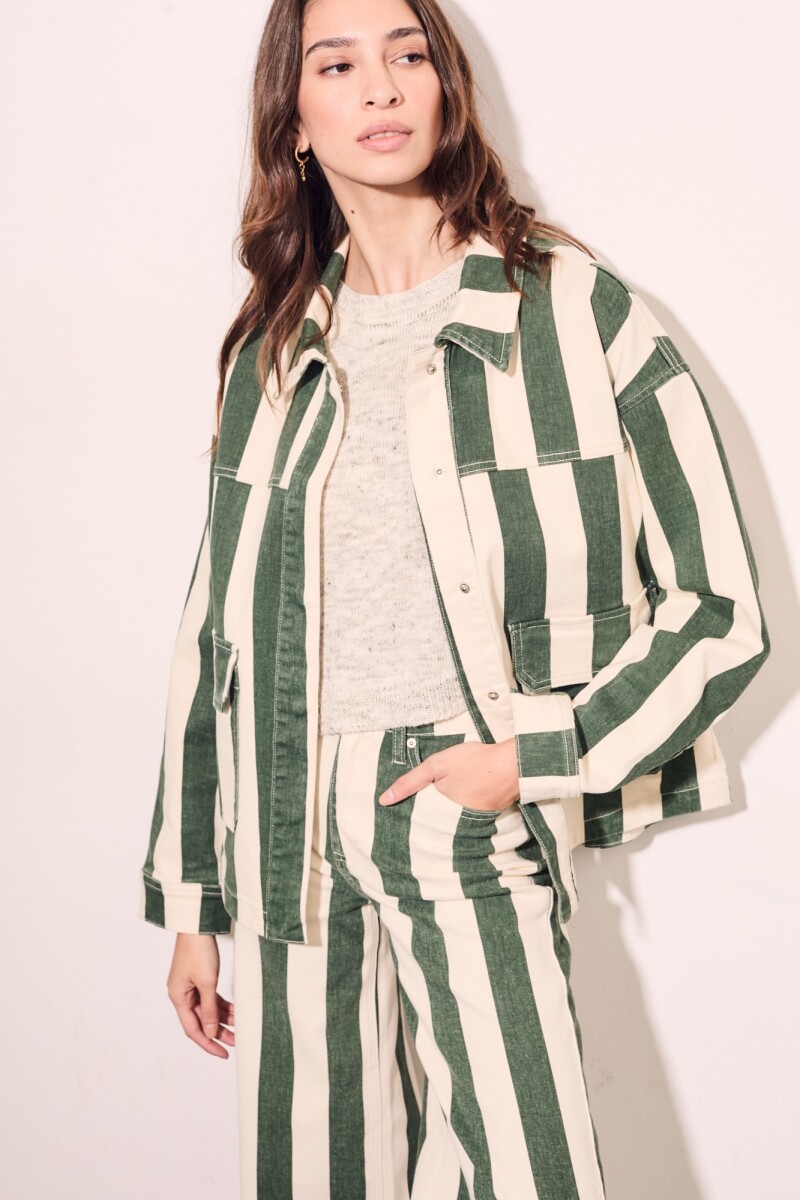 Sobrecamisa Rayas Safari