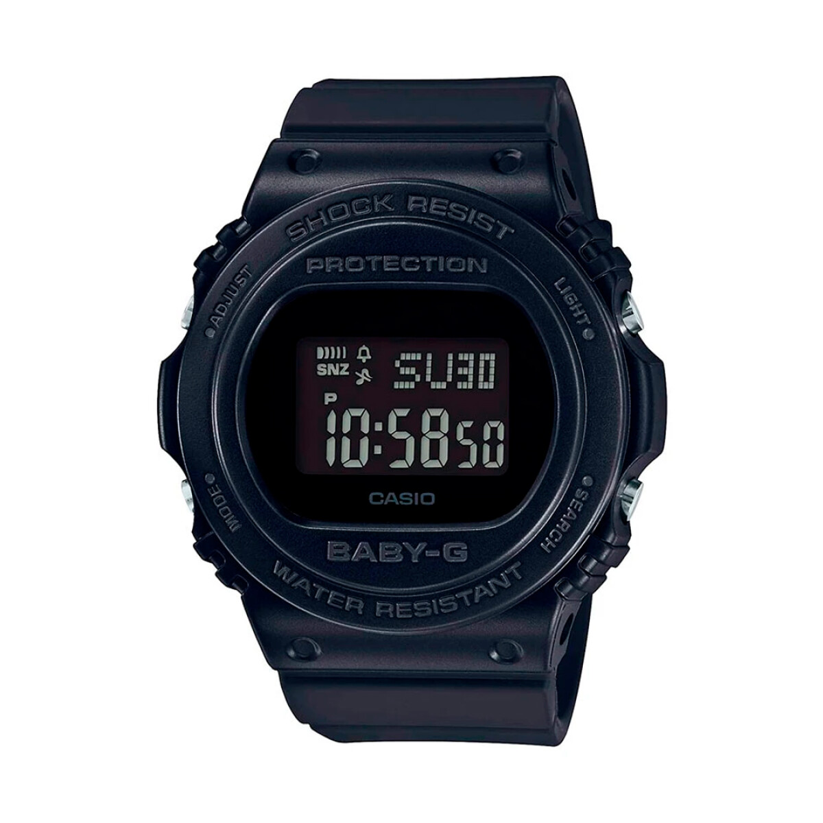 Reloj Casio Baby-G Deportivo Resina Negro 