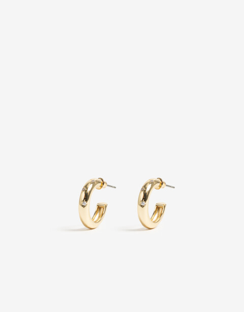 Aros Argollas Metal Aros Argolla Cosmic - Dorado