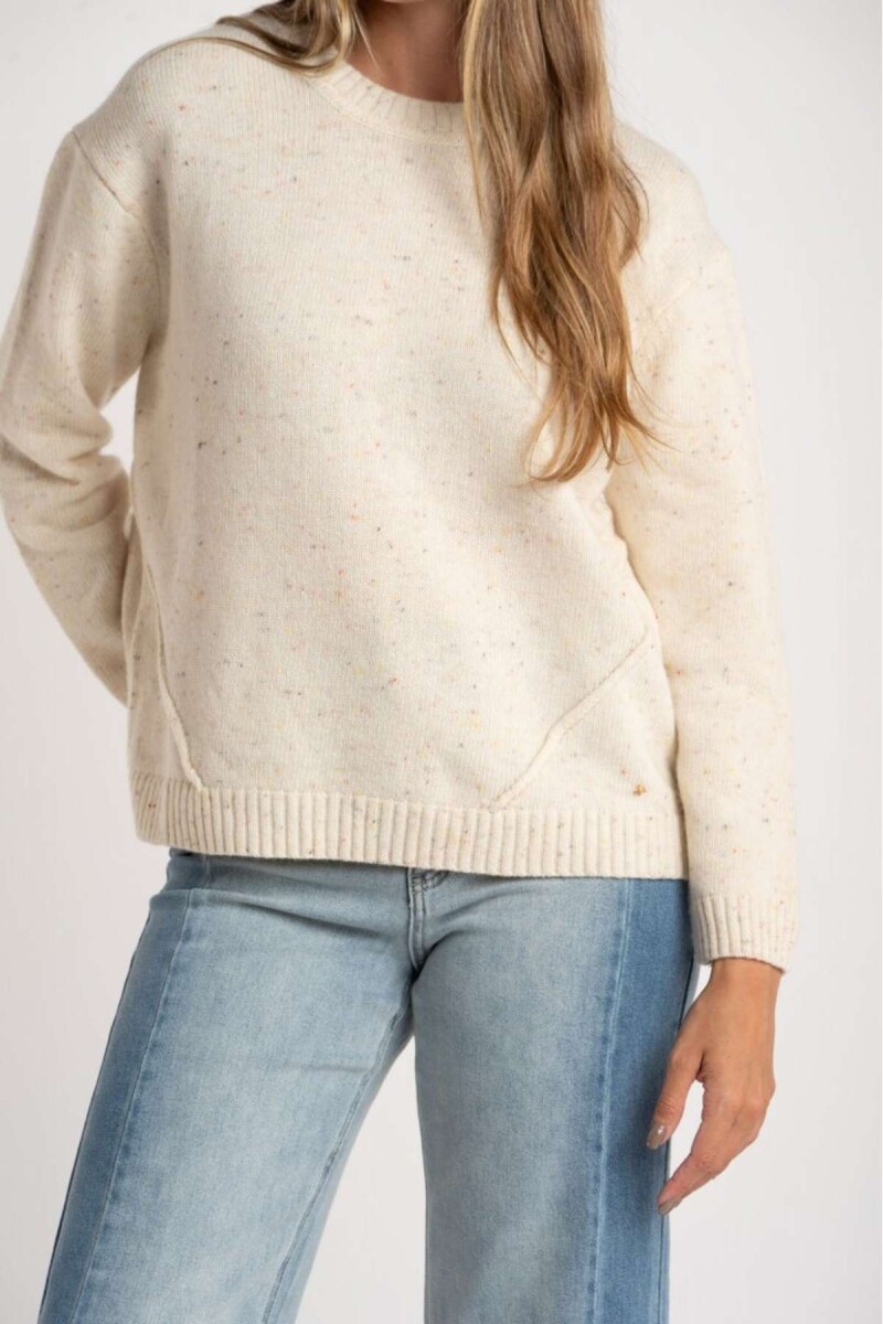 Sweater Lana - Nácar 