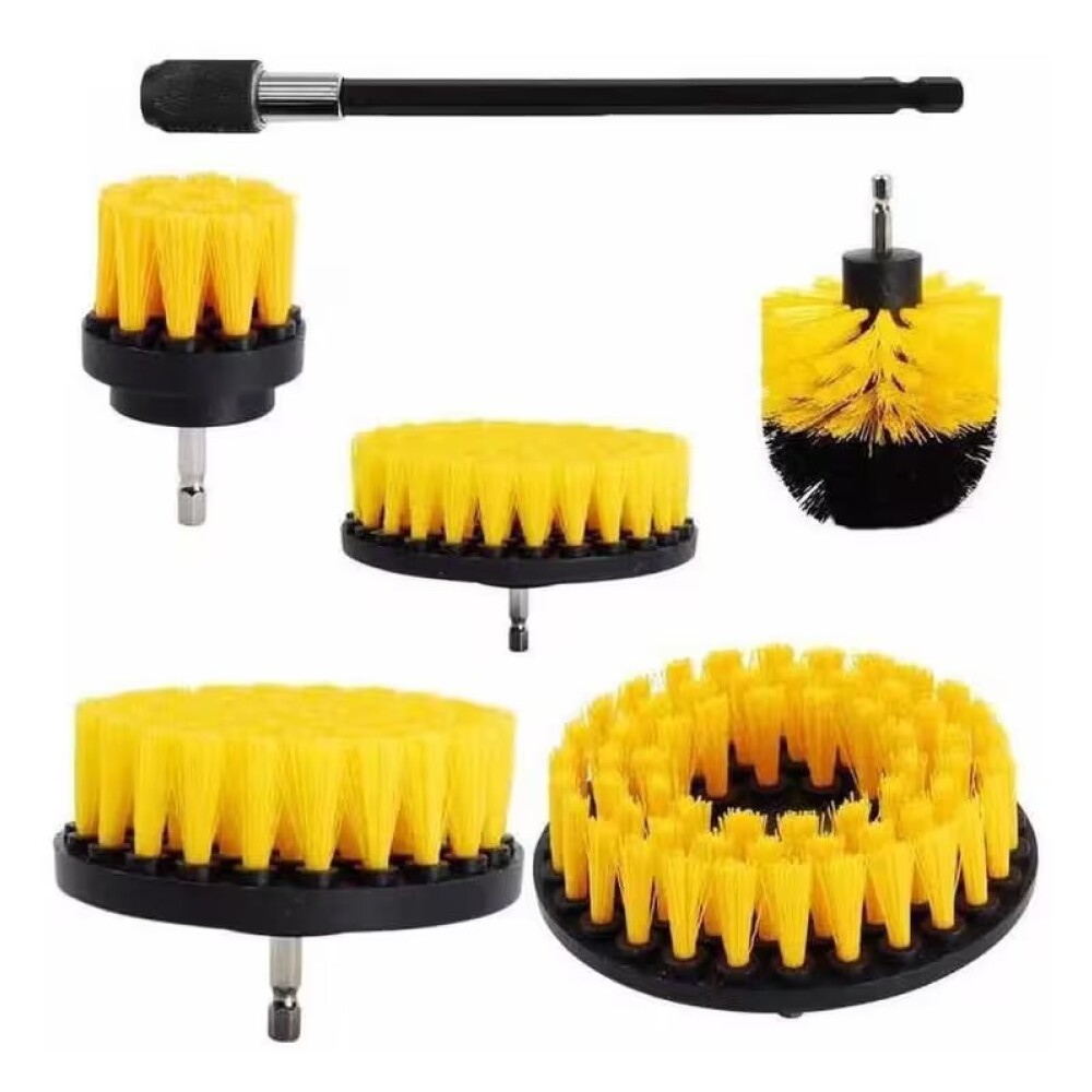 Cepillo Limpieza Atornillador Taladro 6 Unidades Cepillo Limpieza Atornillador Taladro 6 Unidades