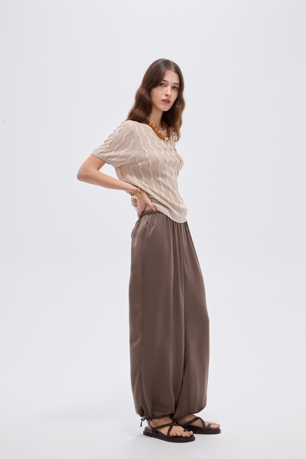 Remera Gruae Beige