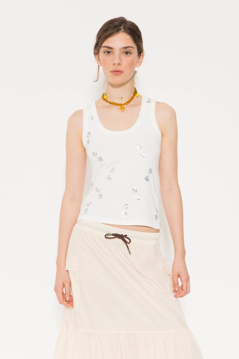 MUSCULOSA DREE Blanco