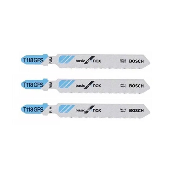 Hoja para caladora corte rápido acero 3 unidades Bosch BS3411