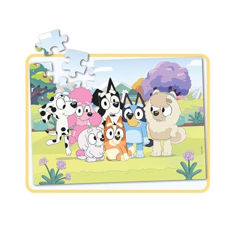 Puzzle Infantil Progresivo – Bluey 12/20/30 Piezas PUZZLE PROGRESIVO 12, 20 Y 30 PIZAS BLUEY
