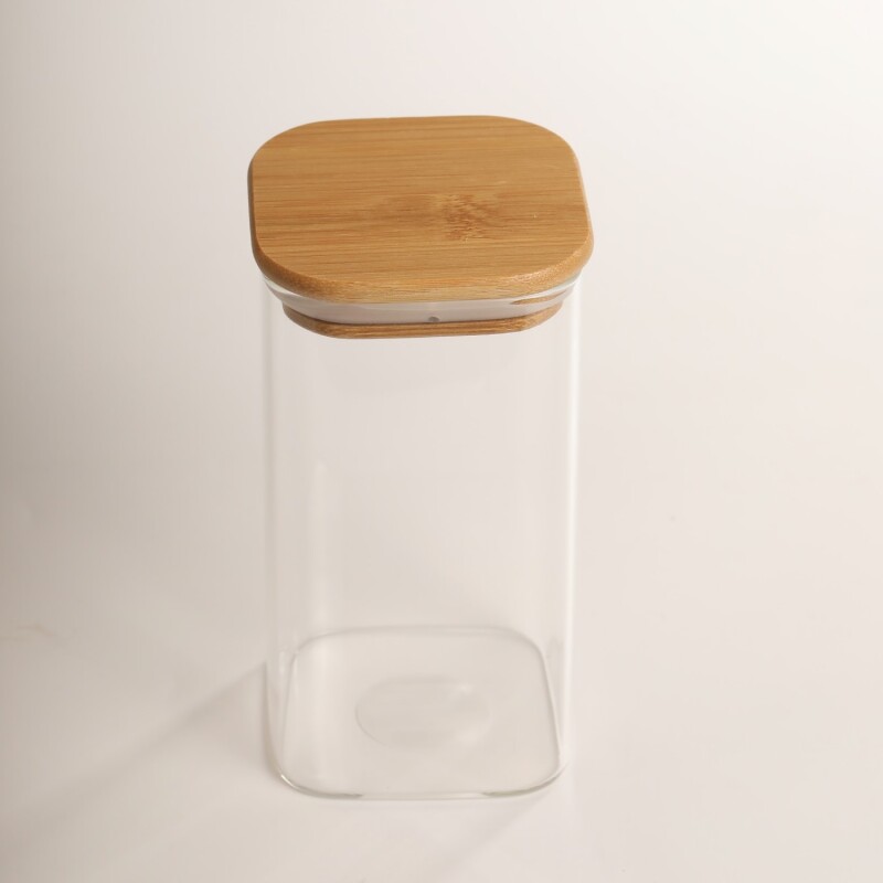 CONTENEDOR DE CRISTAL CUADRADO-750 ML CONTENEDOR DE CRISTAL CUADRADO-750 ML