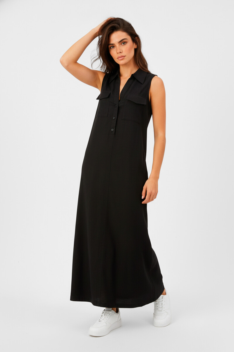 Vestido Yarina - Negro 