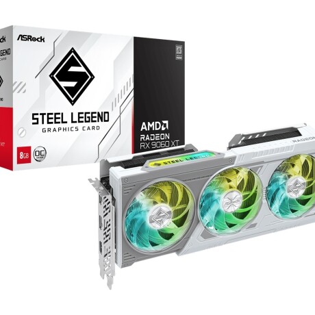 Tarjeta Video Asrock RX9060XT Steel Legend 8GO 8GB 001