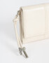 Billetera Billetera Cuerina Solapa - Blanco Crudo