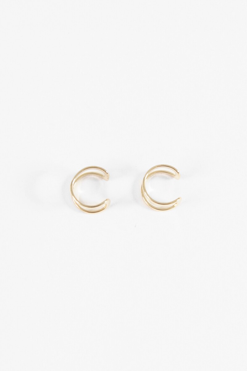 Earcuff acero regulable dorado