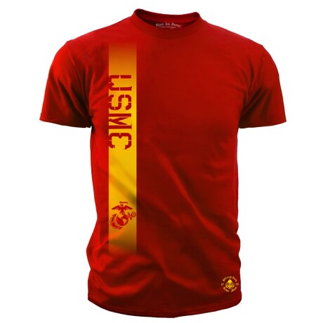 Remera con diseño militar - Black Ink USMC