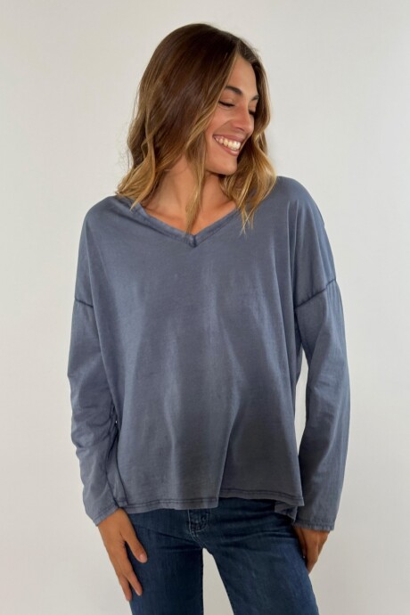 BLUSA SIMONE Azul