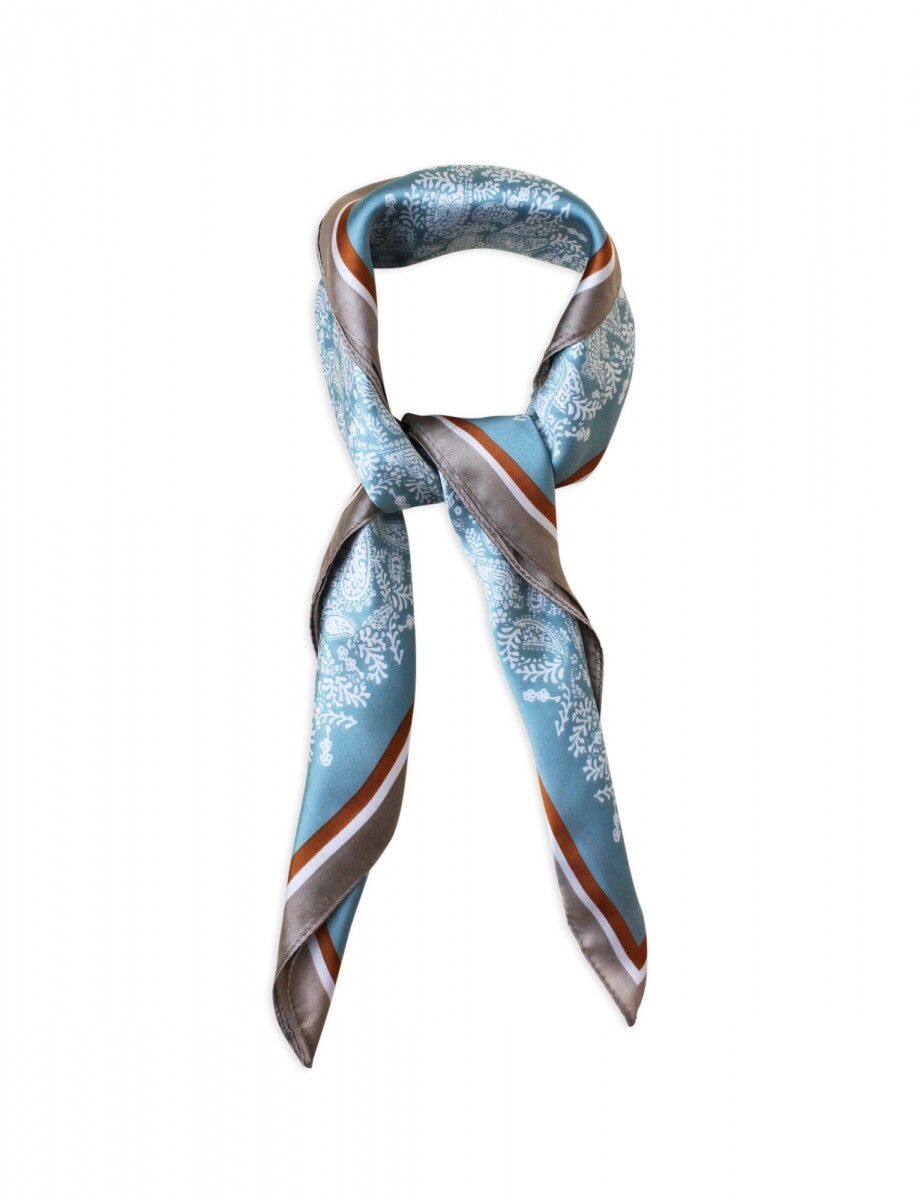 Bandana Arabescos - Verde/multi 