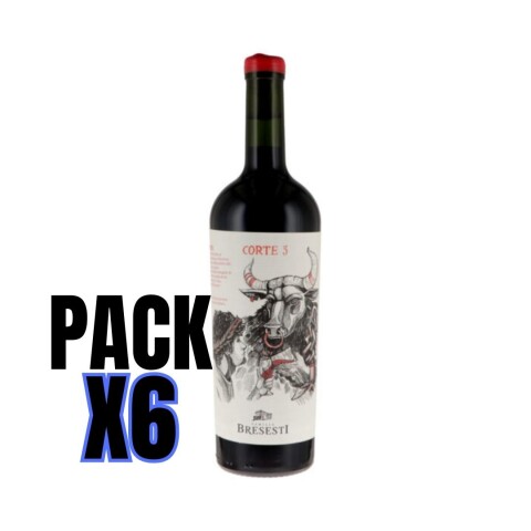 Pack vinos blend Bresesti corte 3 x 6 Botellas 750cc Pack vinos blend Bresesti corte 3 x 6 Botellas 750cc