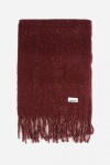 Bufanda lisa lurex bordo