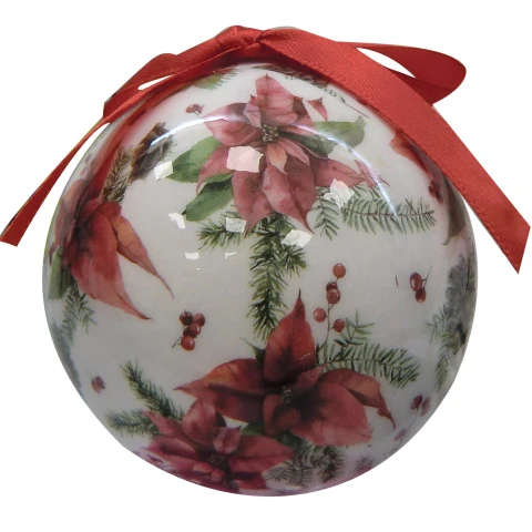 Chirimbolo Navidad Varios Diseños 7,5 cm Hojas