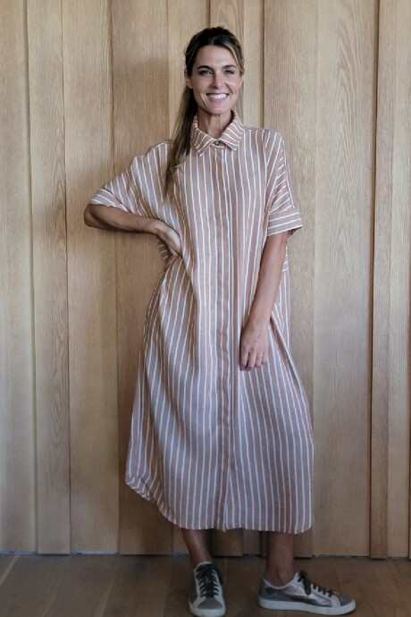 Túnica Costa Lino Raya Camel