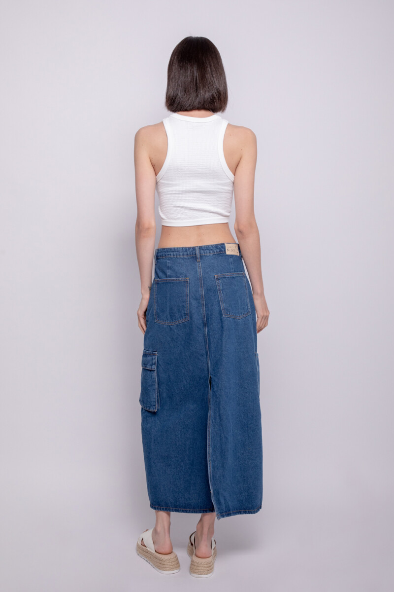 FALDA ZACK Azul Oscuro