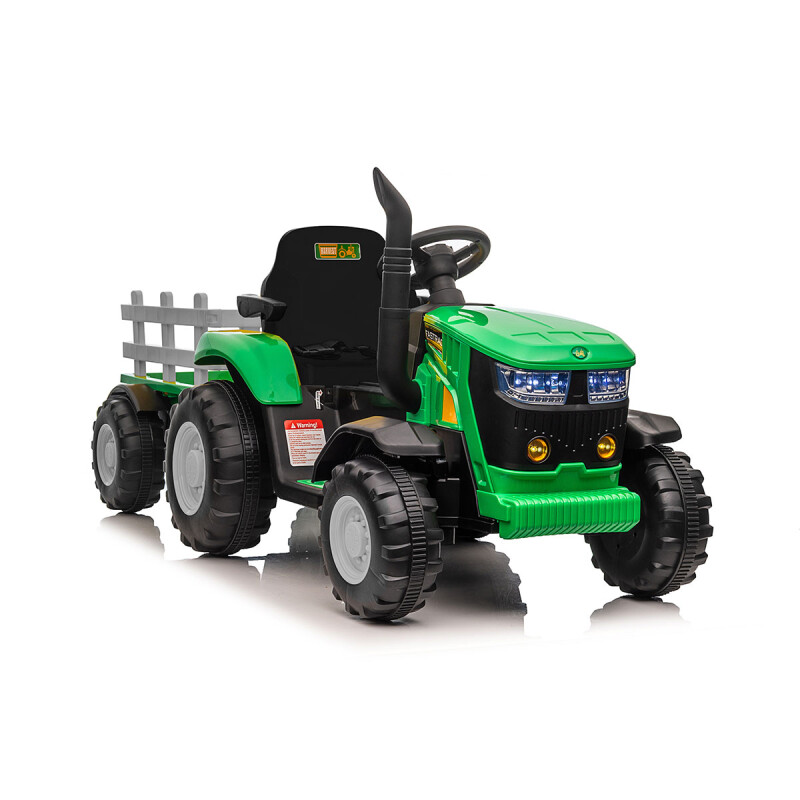 Tractor para niños a bateria color verde Tractor para niños a bateria color verde