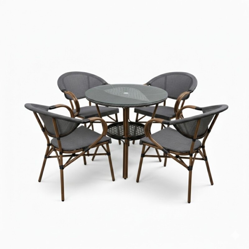 JGO JARDIN NEGRO COMB 5PZAS Unica