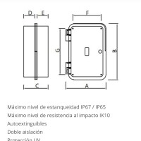 Caja estanco Tableplast (IP 65) 298 x 285 x 112 - Mangusi Caja estanco Tableplast (IP 65) 298 x 285 x 112 - Mangusi