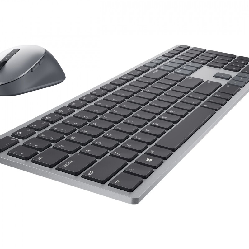 Dell Premier Multi-Device KM7321W - Juego de teclado y ratón - inalámbrico - 2.4 GHz, Bluetooth 5.0 - QWERTY - español - gris ti Dell Premier Multi-Device KM7321W - Juego de teclado y ratón - inalámbrico - 2.4 GHz, Bluetooth 5.0 - QWERTY - español - gris ti