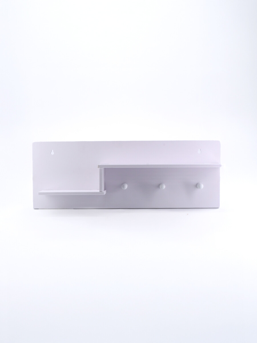 ESTANTE PORTALLAVES - BLANCO 