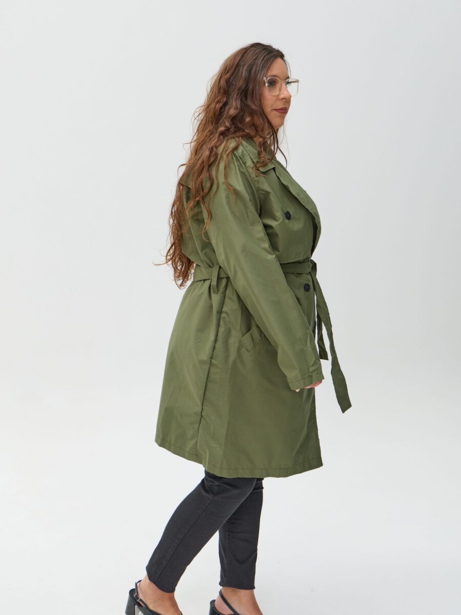 Trench impermeable Verde