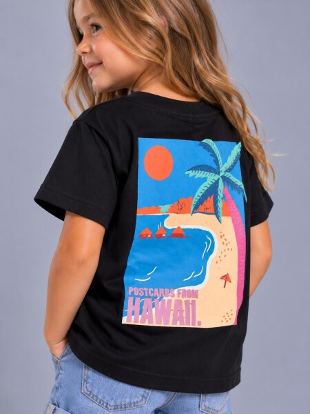 T-SHIRT N.SAILS 4227 M.C BEBE NEGRO