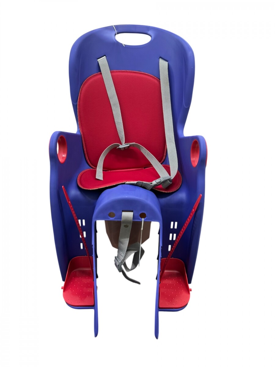 SILLA INFANTIL TRASERA PARA BICICLETA MOD. BQ-8 - AZUL 