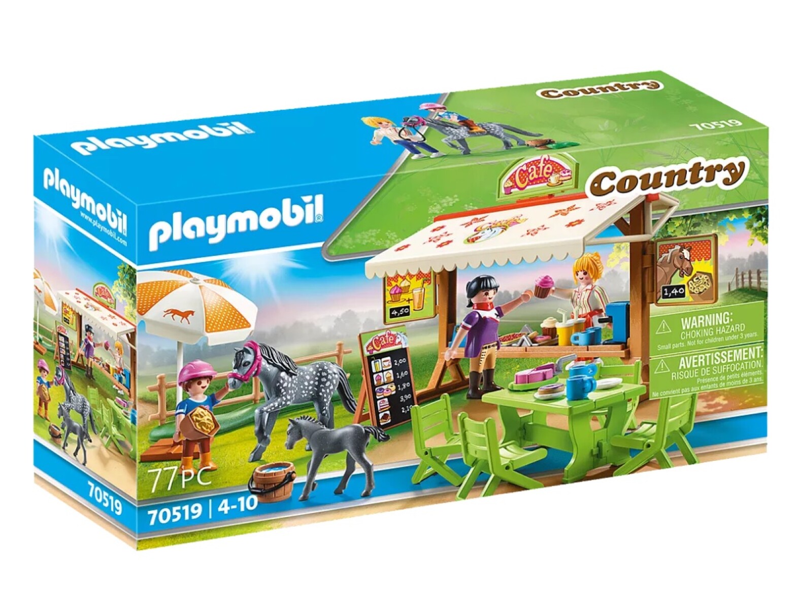 Juego Playmobil Cafetería Poni 