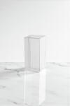 Estuche transparente 8x5x5 cm. - TRANSPARENTE Estuche transparente 8x5x5 cm. - TRANSPARENTE