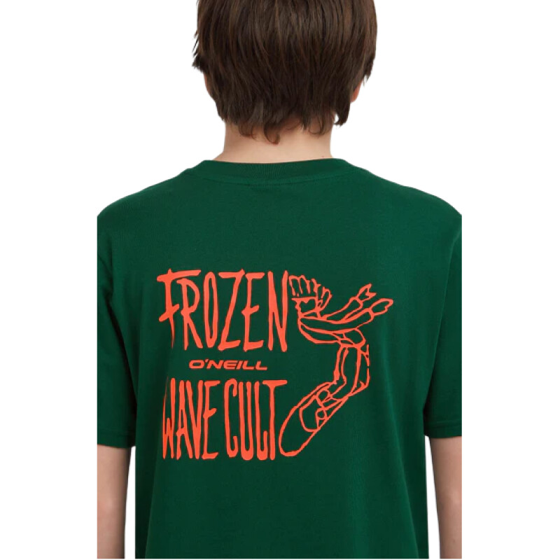 Remera Oneill Frozen Wave - Verde Remera Oneill Frozen Wave - Verde