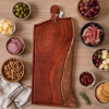 Tabla de Madera Artesanal de Eucalitpo Rojo Con Mango Grande Tabla de Madera Artesanal de Eucalitpo Rojo Con Mango Grande