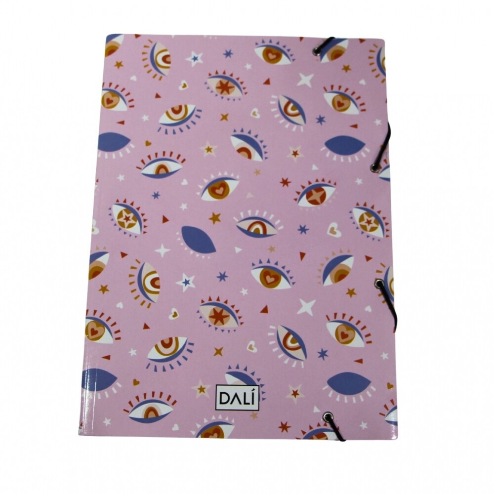 CARPETA DALIA4 OJO ROSADO