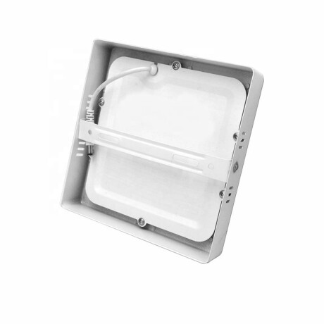 Panel LED 12W, de adosar, aplicar cuadrado BLANCO Neutro 4000K