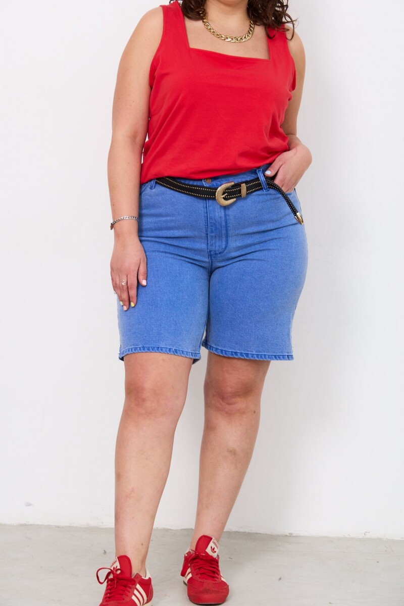 Musculosa Brunela - Rojo 