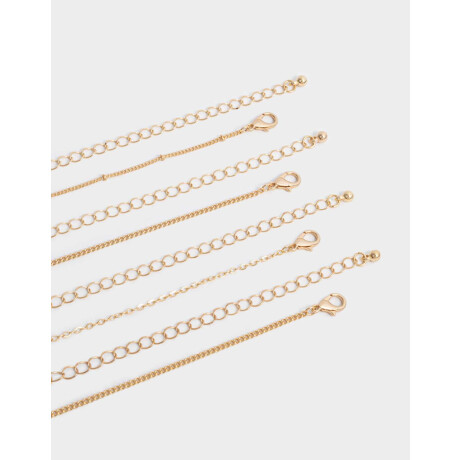 Collares Cortos Religioso Dorado
