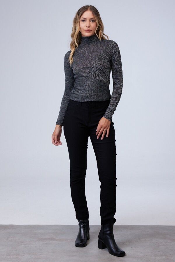 Pantalon Corte Jean NEGRO