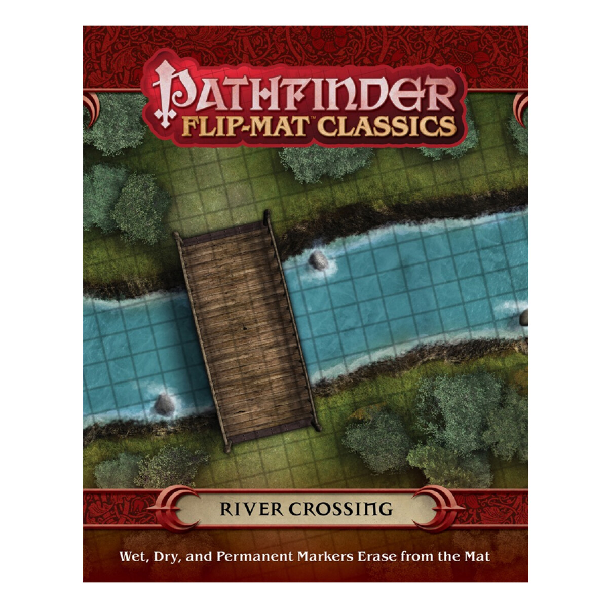 Pathfinder Flip-Mat Classic Map - River Crossing (Inglés) 