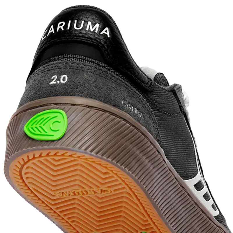 Championes Cariuma Catiba Pro 2.0 Suede Gum Smoke Cordura - Blanco Championes Cariuma Catiba Pro 2.0 Suede Gum Smoke Cordura - Blanco