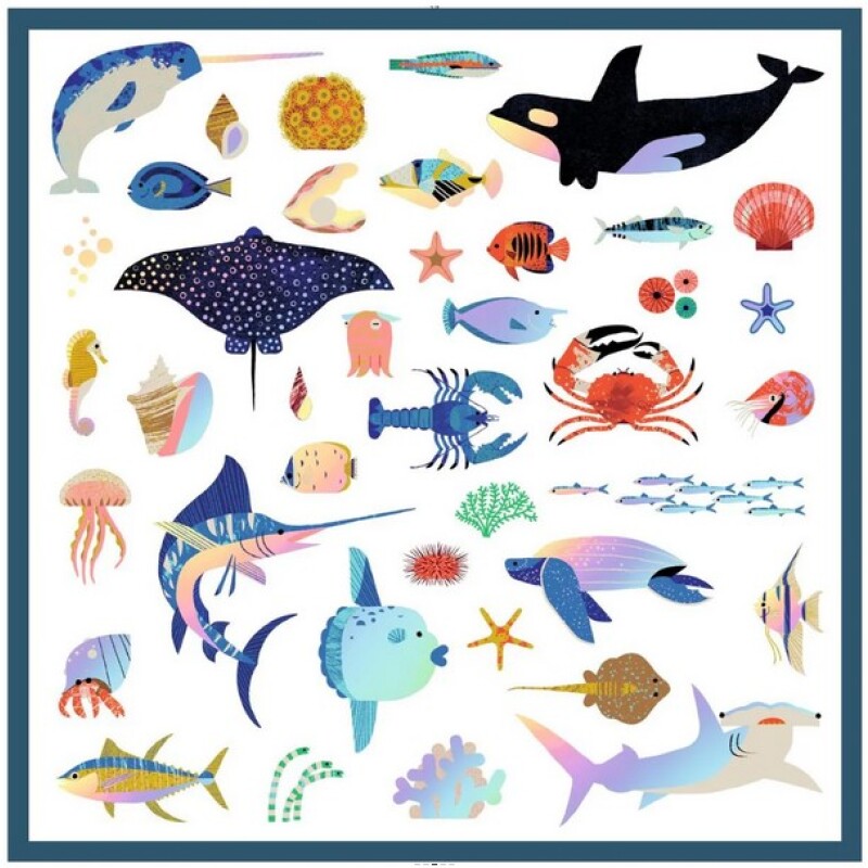 STICKERSX160 Stickers X160 Unidades Design By Benjamin Flouw 4-7 Años Djeco