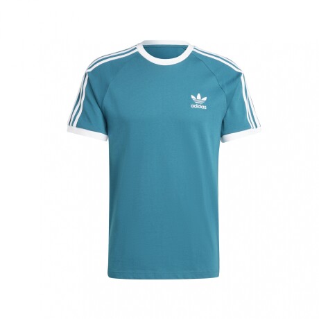 Remera adidas CLASSICS 3 STRIPES Turquoise