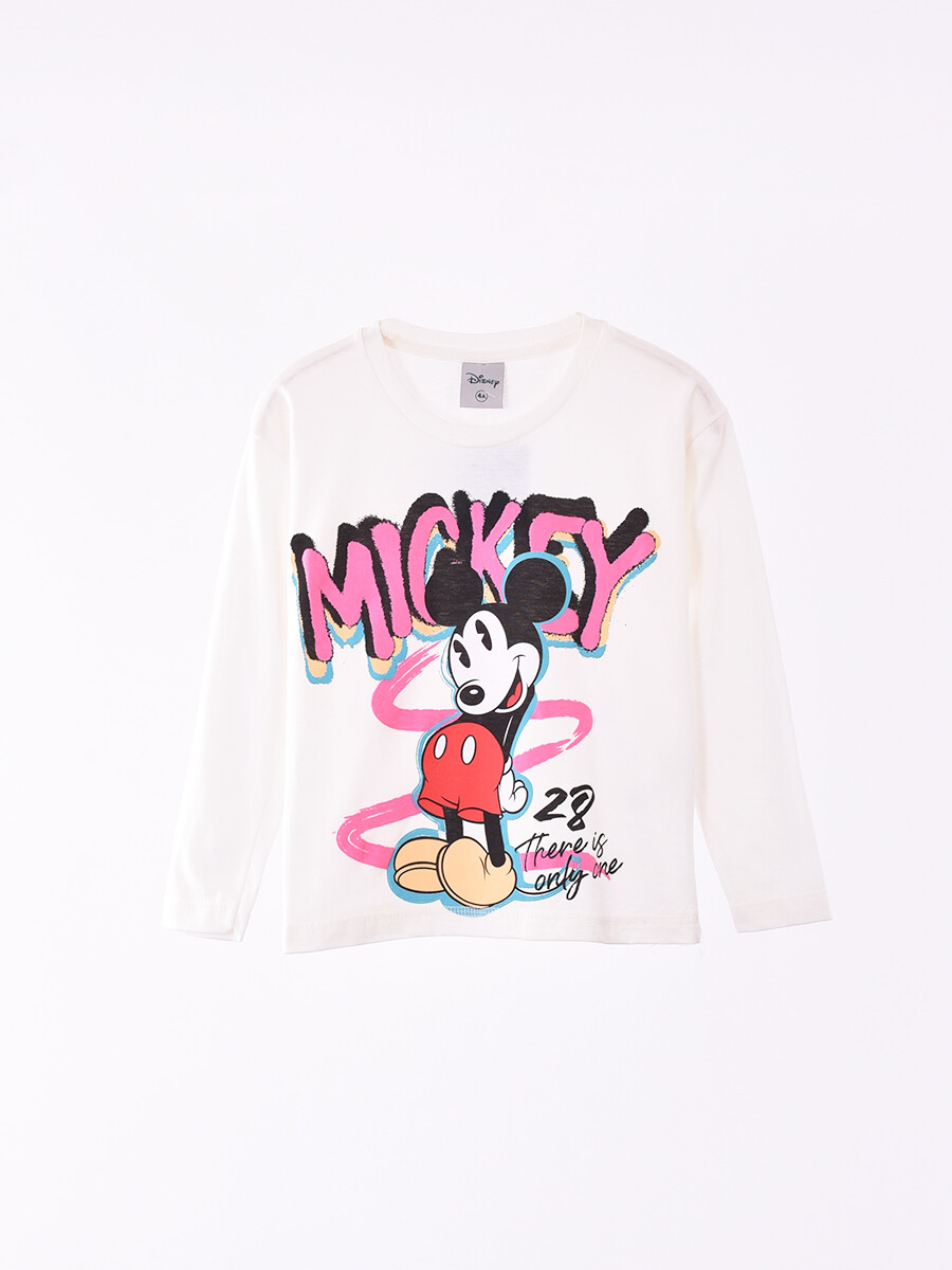 REMERA MICKEY 28 - CRUDO 