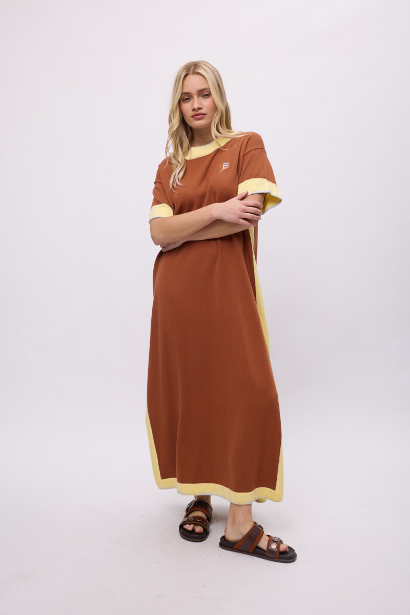 Vestido Lia Marron