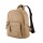 Mochila Doble Cierre Beige