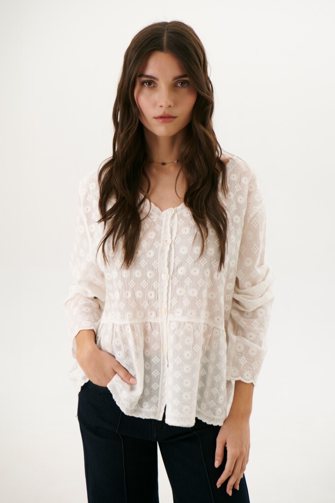 CAMISA BOHEME BLANCO